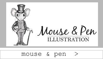 mouse and pen