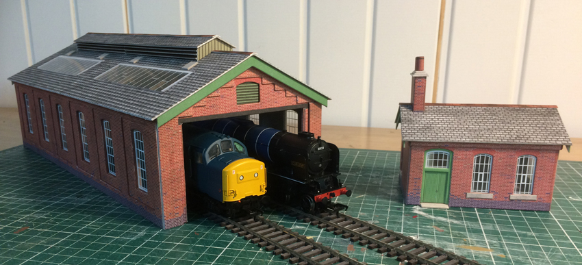 blog Building a Metcalfe double track engine shed