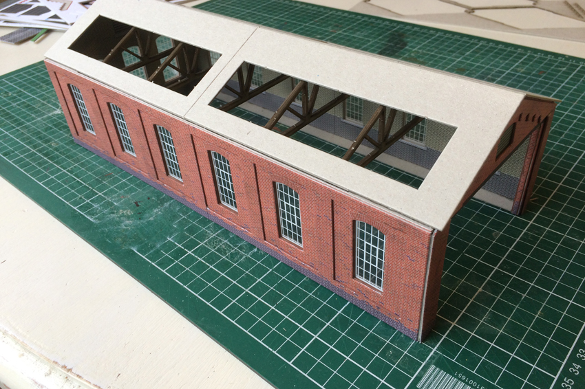 blog Building a Metcalfe double track engine shed